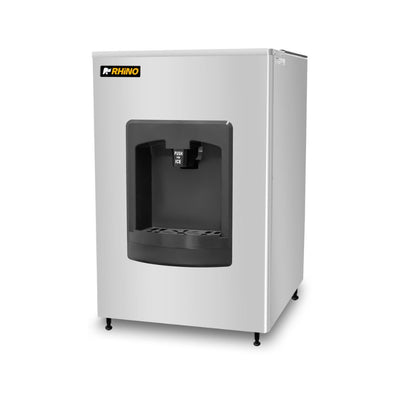 DISPENSADOR DE HIELO RHINO DISHI-100 | Dispensador de Hielo | Capacidad de Almacenamiento 100 kg | Cocina Industrial Hotel Restaurantes  Refrigerar Congelar Cocina Comedor Cocina Industrial Conservar Fabricar Bar Restaurante Oficina 
