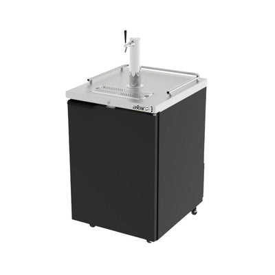 DISPENSADOR ASBER ADDC-23 HC/S-HC | Dispensador Refrigerado de Cerveza | Eléctrico | Acero Inoxidable | 1 Puerta | 1 Torre | 1 Grifo | Cervecería Bar Pubs | Eventos Corporativos Estadio Eventos Deportivos Bodas Antro Celebraciones Fiestas 