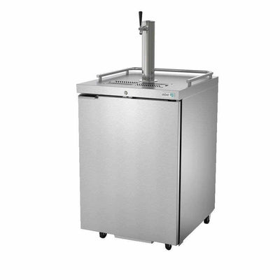 DISPENSADOR ASBER ADDC-23 HC/S-HC | Dispensador Refrigerado de Cerveza | Eléctrico | Acero Inoxidable | 1 Puerta | 1 Torre | 1 Grifo | Cervecería Bar Pubs | Eventos Corporativos Estadio Eventos Deportivos Bodas Antro Celebraciones Fiestas 