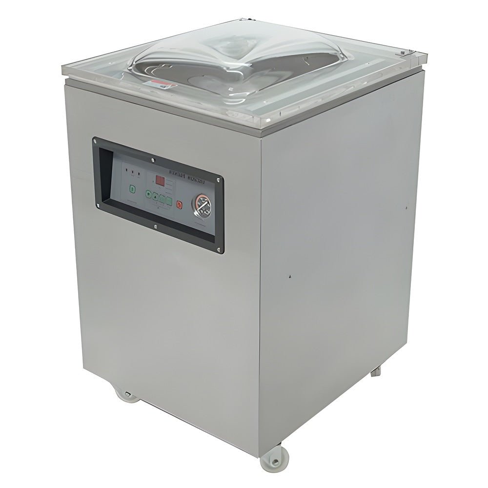 Empacadora al Vacío Migsa DZQ-400B, solidos liquidos, en acero inoxidable.