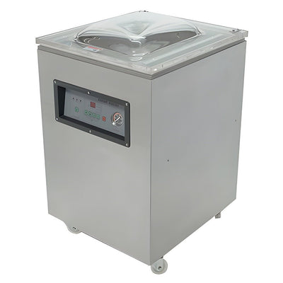 Empacadora al Vacío Migsa DZQ-400B, solidos liquidos, en acero inoxidable.