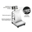 BÁSCULA ELECTRÓNICA RHINO BP-500 | Báscula Electrónica de Plataforma | Acero Inoxidable | Barras Soporte | Sistema plegable | Pantallas Posteriores | Cocina Negocio Mercado