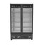 Enfriador Criotec CVZ-42, enfriador vertical bajo cero de 2 puertas de cristal.