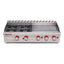 EQUIPO MIXTO DELTA 2-4-1-G | Equipo Mixto | Frente 91.5 cm | Parrilla y Plancha | Gas | Taqueria Hamburguesería Comedor Industrial