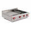 EQUIPO MIXTO DELTA 2-G-2-Q | Equipo Mixto | Frente 91.5 cm | Plancha y Parrilla | Gas | Taqueria Hamburguesería Comedor Industrial Cafeteria Cenaduria Bistro Buffet Food Truck Fast Food Carne Asada Tacos Hamburguesas