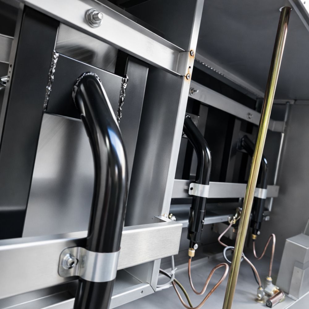 EQUIPO MIXTO KINGSTAR EMPFKG | Plancha y Freidora | Gas | Restaurante Comida Rápida Cocinas Fondas Restaurantes Cenadurias Comedores Industriales Preparación de Alimentos Cocción 