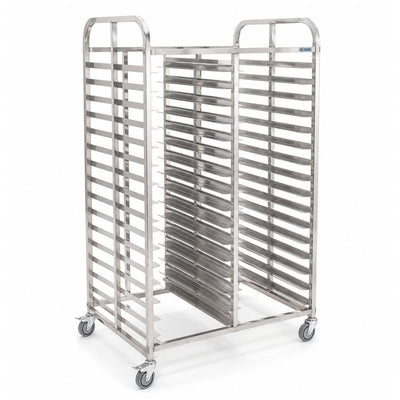ESPIGUERO MIGSA BN-T07 | Carro Espiguero para 36 Charolas | Cocina Industrial Restaurante Pasteleria Cafeteria Panificacion