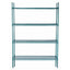 ESTANTERIA EDENOX ED 1848 | Estantería Epóxica de 48” | 4 Estantes | Cocina Restaurante Organización Restaurantes Cocina Panaderias Banquetes Comedores Alimentos Industriales Conservar Guardar Empilar Organizar