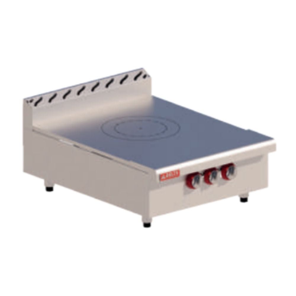 ESTUFA DELTA 2-PF TOP | Estufa con Plancha Francesa | Gas | Quemador Triple Concéntrico | Acero Inoxidable | Cocina Industrial Restaurante Cocinas Fondas Restaurantes Cenadurias Comedores Industriales Preparación de Alimentos Cocción 