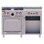 ESTUFA DELTA H4-GA | Estufa | 4 Quemadores | Horno Plancha Gratinador | Charolas Capta Escurrimientos | 1 Grasera | 4 Charolas Captura Escurrimientos | Comedor Industrial Hotel Restaurante | Estufa Cuatro Quemadores Horno Plancha Gratinador Acero Inoxidable Restaurante Hotel Comedor Industrial Cafeteria Preparacion Alimentos Coccion Hornear