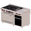 ESTUFA DELTA H6-GA | Estufa | 6 quemadores | Gratinador Horno Plancha | Gas | Charola Capta Escurrimientos | Restaurant Hotel Comedor| Cocina Alimentos Restaurant a y b Negocios Hospitales Preparación