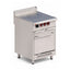ESTUFA DELTA 2-PF-H | Estufa con Plancha Francesa | Frente 0.61 cm | Horno (24") | Restaurantes Cocinas industriales | Plancha de Asar para Tacos Hamburguesas Hot Dogs Tortas Paninis Comal Comercial Industrial Gas Eléctrica Taquería Fonda Restaurante Cocina Industrial Negocio