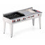 ESTUFA DELTA EM-M | Estufa | 4 Quemadores | Asador + Plancha + Freidor + Gratinador (72") | Restaurantes Cocinas industriales Alimentos Chef Food and Beverage Negocios Comida Preparación Restaurante Hotelería A y B