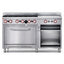 ESTUFA DELTA H6-GA | Estufa | 6 Quemadores (24”) | Plancha + Gratinador (61") | Restaurantes Cocinas industriales Hoteles Cocina Alimentos Restaurant a y b Negocios Hospitales Preparación