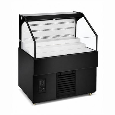 EXHIBIDOR REFRIGERADO ABIERTO CRT CVBA-1300B 200-012-024 | Exhibidor Refrigerado | 215 Lt | Supermercados Tiendas de autoservicio Tiendas de conveniencia Tiendas gourmet Delicatessen Pastelerías Panaderías Mercados Minisupers