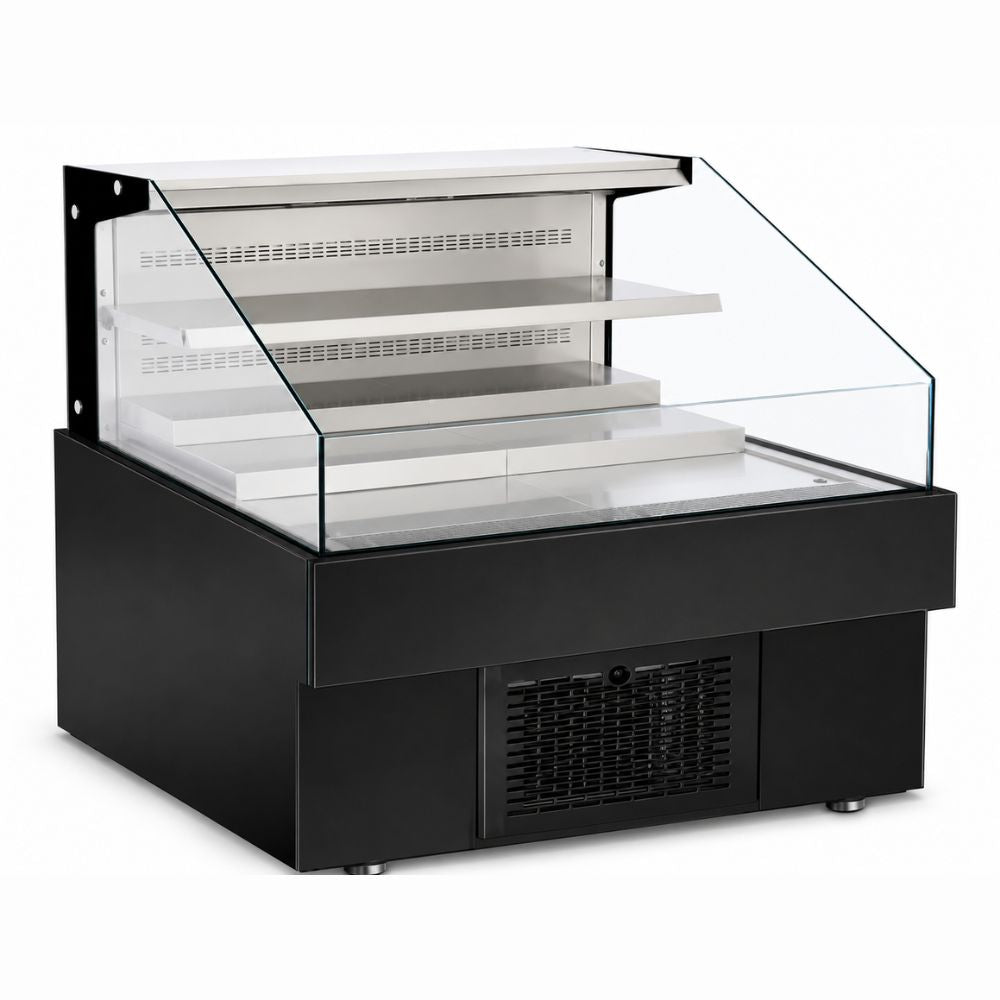 EXHIBIDOR REFRIGERADO ABIERTO CRT CVBA-1900A 200-012-023 | Exhibidor Refrigerado | 321 Lt | Supermercados Tiendas de autoservicio Tiendas de conveniencia Tiendas gourmet Delicatessen Pastelerías Panaderías Mercados Minisupers