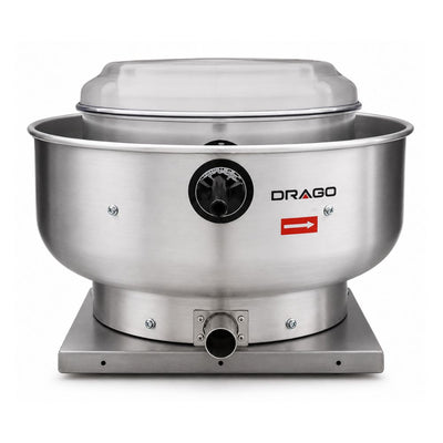 EXTRACTOR DE AIRE DRAGO ED-05-NV | Extractor de Aire Tipo Hongo para Campanas Industriales | Acero Inoxidable | para Mantener el Aire de la Cocina Limpio | Accesorio Refacción Complemento para Equipo de Cocina Industrial Restaurante Cremería Carnicería Cafetería Hotel Negocio