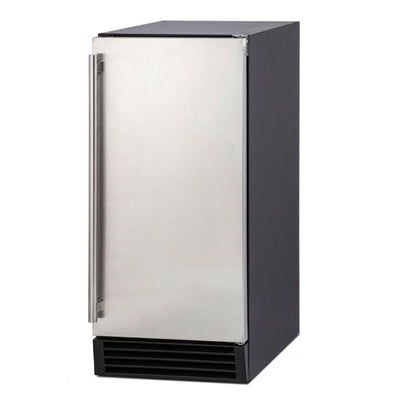 FÁBRICA DE HIELO MERCARTOR MU15IMG | Fabrica de Hielo Gourmet | Producción 23 kg (50 lb) /día | Almacenamiento 12 kg (26 lb) | Restaurante Comedor Refrigerar Congelar Cocina Comedor Cocina Industrial Conservar Fabricar Bar Restaurante Oficina 