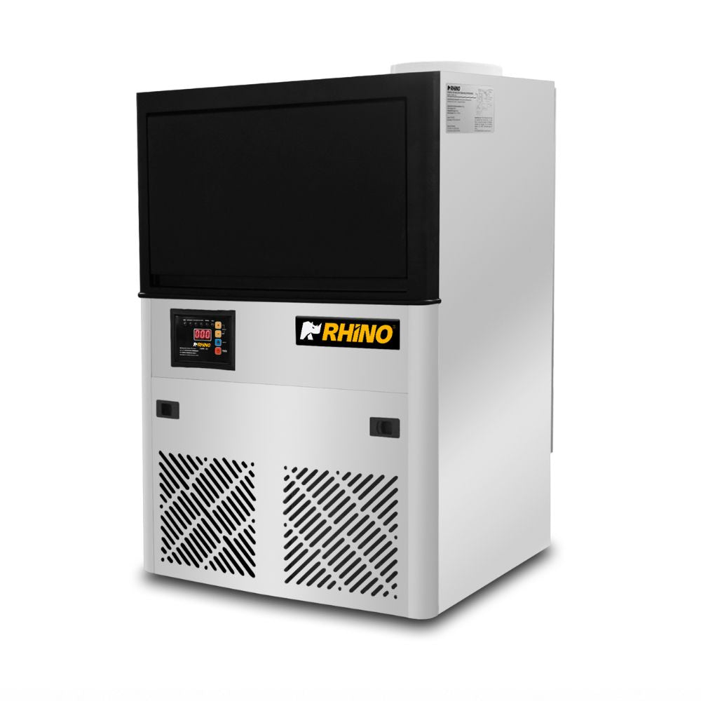 FÁBRICA DE HIELO RHINO FAHIEL-40 | Fábrica Multifuncional de Hielo en Cubo | Producción 36 kg por Día | Capacidad de Almacenamiento 15 Kg | Hotel Restaurante Oficina