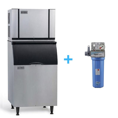 FÁBRICA DE HIELO ICE-O-MATIC CIM0636FA | Máquina de Hielo en Cubo con Depósito | 232 kg/día / Depósito 232 kg | Restaurante Bar Hotel