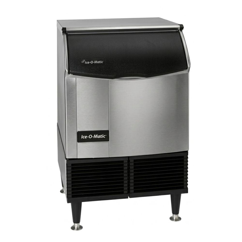 FÁBRICA DE HIELO ICE-O-MATIC ICEU220FA | Máquina de Hielo en Cubo | 114 kg/día / Depósito 34 kg | Acero Inoxidable | Restaurante Bar Hotel