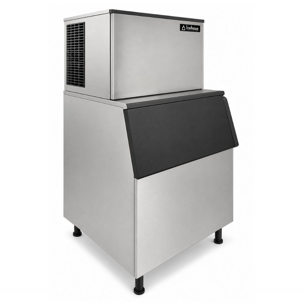 FÁBRICA DE HIELO ICEHAUS MH-127-BB | Máquina de Hielo | Producción diaria: 97-127 kg | Restaurante Bar Hotel