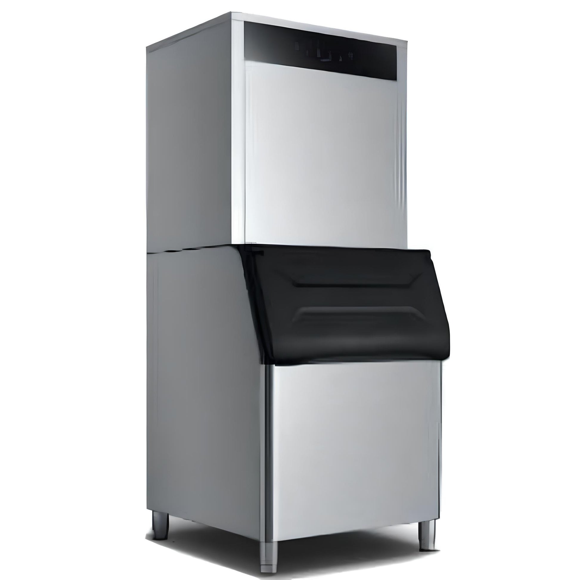 FABRICA DE HIELO MIGSA ZBX-160 | Máquina Fabricadora de Hielo Frappe | Producción 160 kg por Día |  Capacidad 105 kg | Restaurante Cafetería Hotel | Restaurante Oficina Refrigerar Congelar Cocina Comedor Cocina Industrial Conservar Fabricar Bar Restaurante Oficina