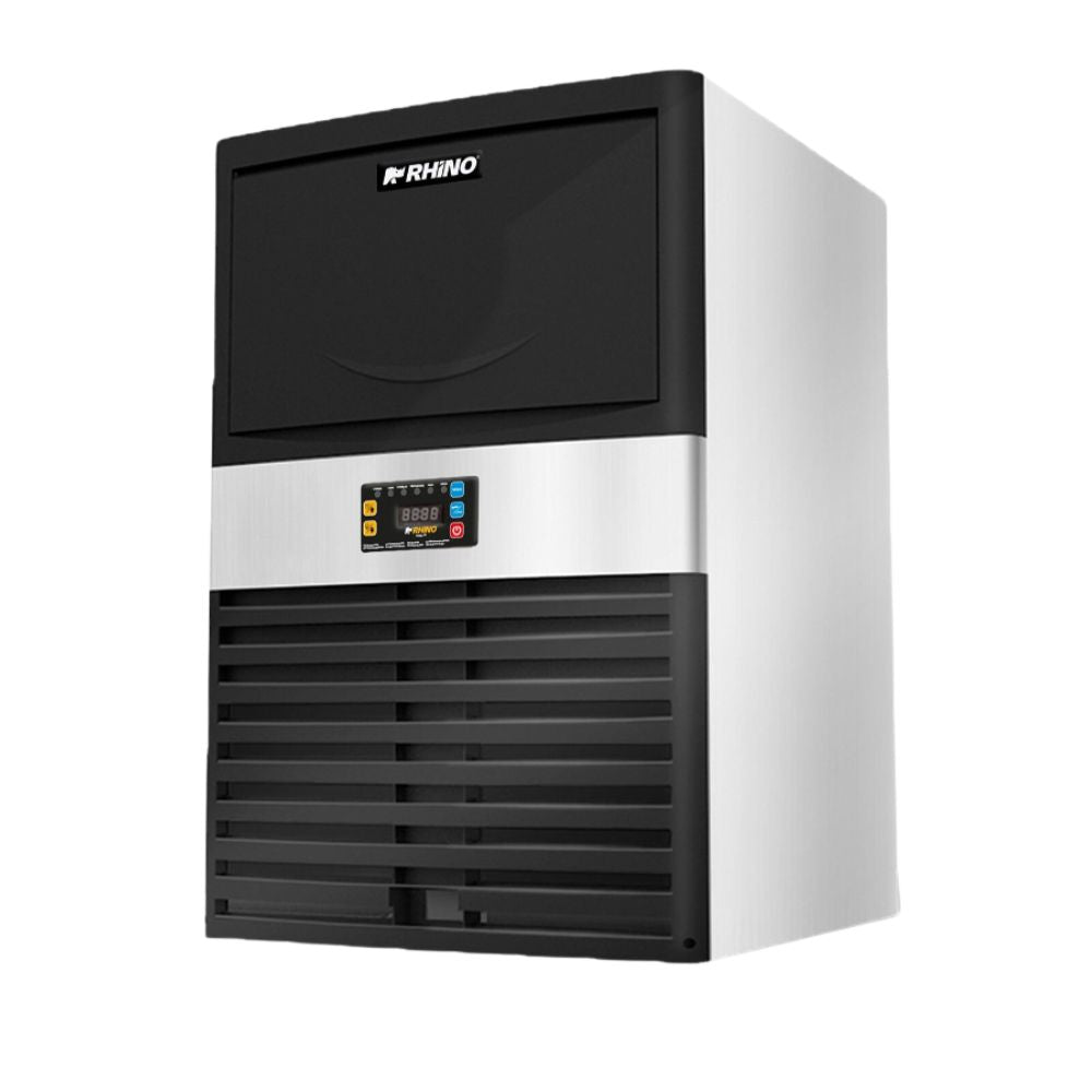 FABRICA DE HIELO RHINO FAHIEL-40 | Fábrica de Hielo | Producción 39-40 Kg por Día | Capacidad de 8 Kg | Restaurante Oficina Refrigerar Congelar Cocina Comedor Cocina Industrial Conservar Fabricar Bar Restaurante Oficina 