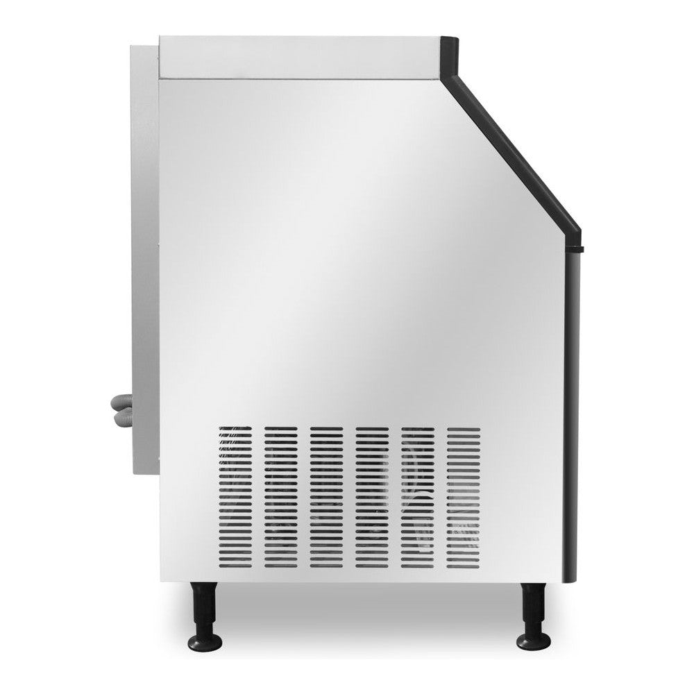 FÁBRICA DE HIELO RHINO FAHIEL-100 | Fábrica de Hielo en Cubo | Producción 100 kg por Día | Capacidad de Almacenamiento 36 kg | Acero Inoxidable 304 | Restaurante Bar Hotel