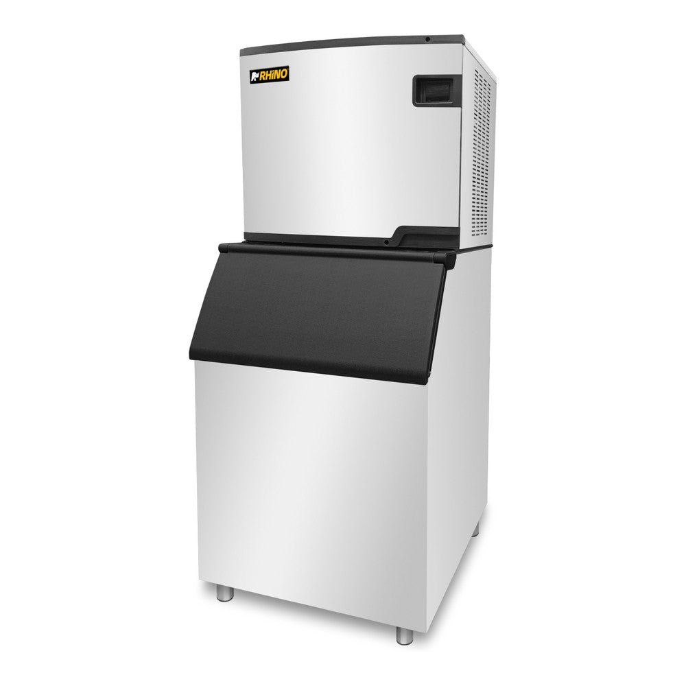 FÁBRICA DE HIELO RHINO FAHIEL-320 | Fábrica de Hielo en Cubo | Producción 320 kg Diarios | Almacenamiento 250 kg | Restaurante Bar Hotel