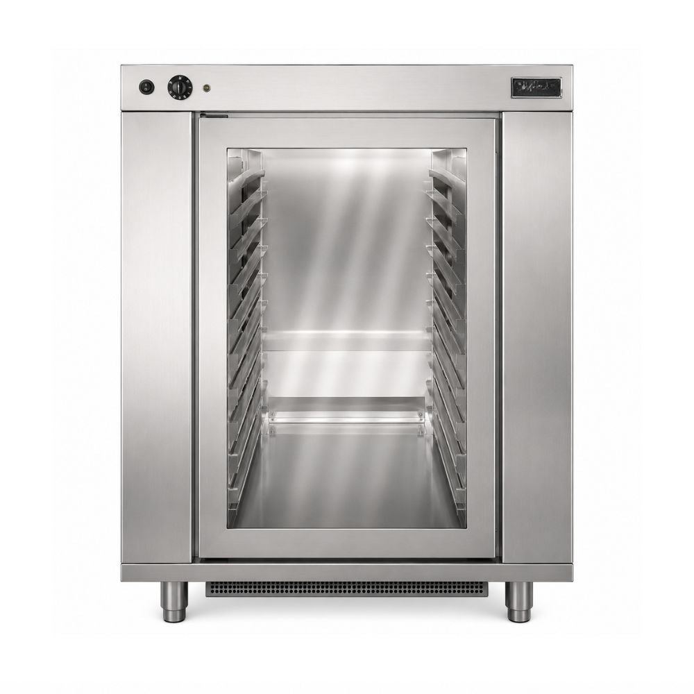 SAN SON SF9 | Fermentadora | Fermentación Restaurante | para 9 Charolas | Control Termostático | Acero Inoxidable | Panificadora Panadería Supermercado Restaurante Hotel Buffet Servicio de Banquetes No Incluye Charolas