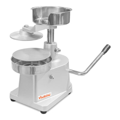 FORMADOR DE HAMBURGUESAS VINSON FHAM-13 | Formador Manual de Hamburguesas | Diámetro 130 mm | Acero Inoxidable | Restaurante Hamburguesería Carnicería