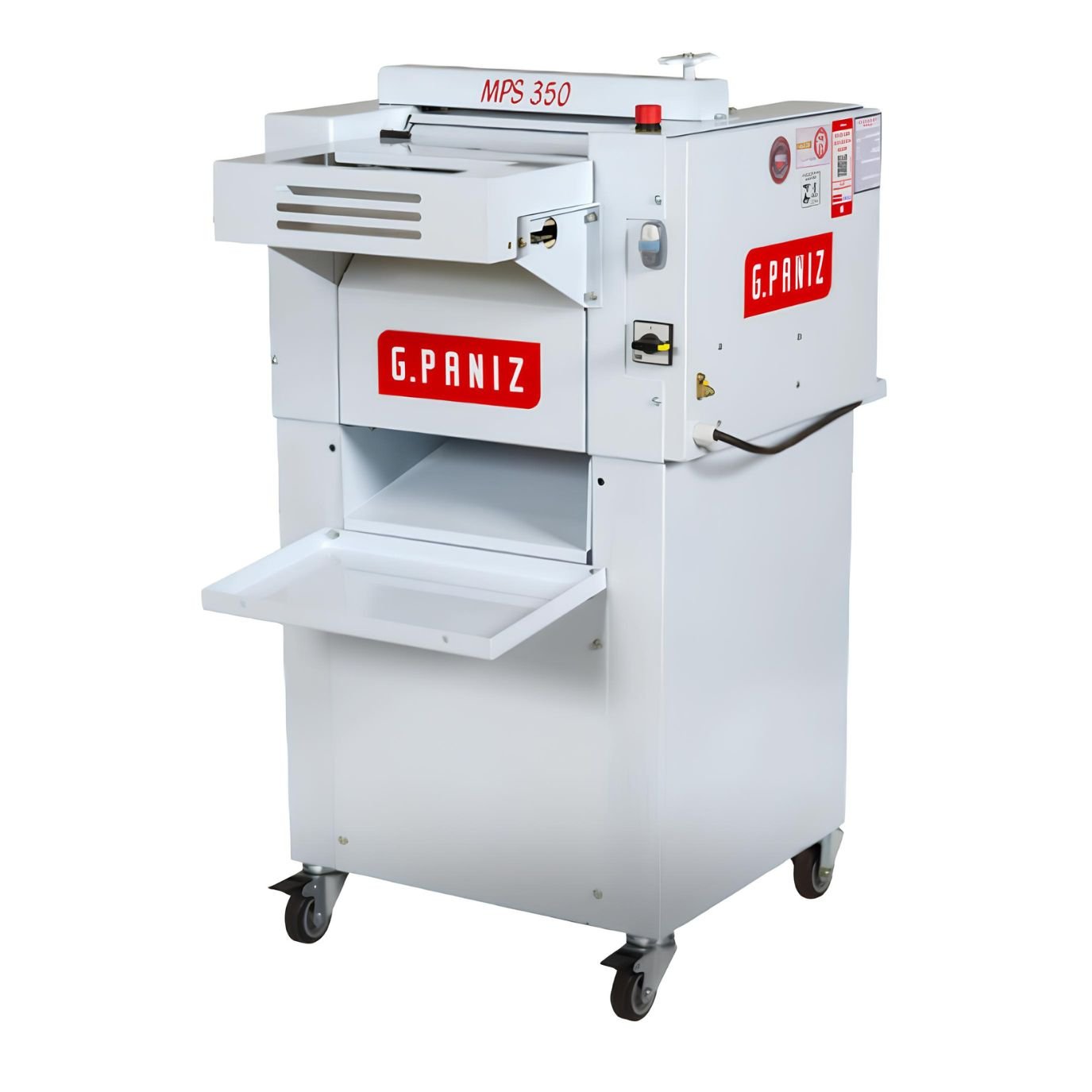 FORMADORA G.PANIZ MPS350 | Formadora Pan | Eléctrica | Acero Sae 1020 Pintura Epóxica | Pastelería Panadería Restaurante Panaderías Pastelerías Pizzerías Restaurantes Hoteles Cafeterías Comedores industriales Bares y centros nocturnos