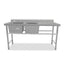 FREGADERO RHINO FREGA-2T | Fregadero | 2 Tarja | Frente 160 cm | Cocina Bar Restaurante Restaurante Cocina Industrial Bar Hotel Comedor Industrial Negocio