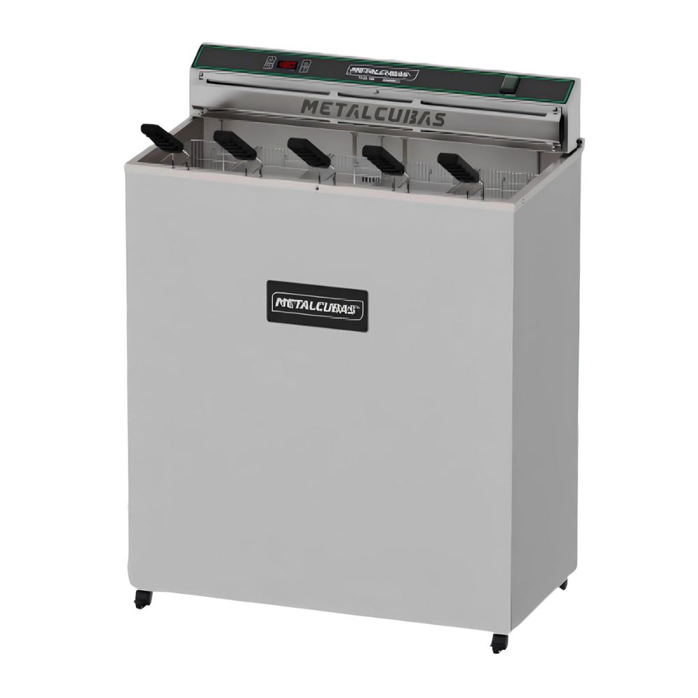 FREIDORA METALCUBAS FOE30P | Freidora de Piso | Acero Inoxidable | Restaurantes Taquerías Cafeterías | Freidora de Papas Industrial Comercial Gas Eléctrica Papas a la Francesa Pollo Frito Alitas Salchipulpos Acero Inoxidable Restaurante Cocina Económica Fonda Negocio