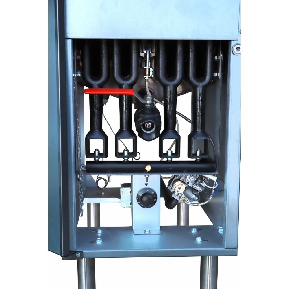 FREIDORA SOBRINOX XFRF-90-LPG 20091401 | Freidora | Gas | Capacidad del Tanque de Aceite: 18,5-23 Litros | Restaurante Bar | Freidora de Papas Industrial Comercial Gas Eléctrica Papas a la Francesa Pollo Frito Alitas Salchipulpos Acero Inoxidable Restaurante Cocina Económica Fonda Negocio