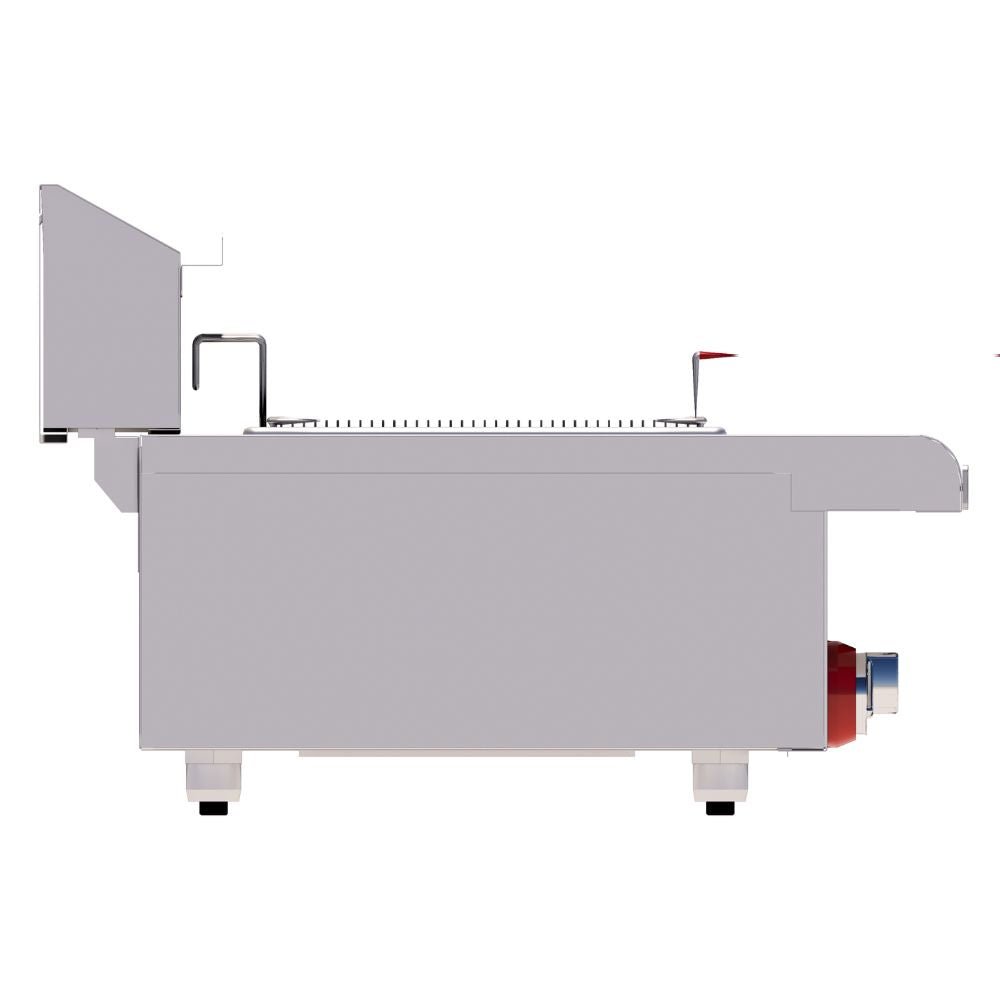 FREIDOR DELTA FM-4-D | Freidor | 8 Litros | 2 Tinas | 2 Canastillas | 2 Quemadores | Snacks Alitas Papas | Restaurantes Cafeterías Pizzerías Bares Food Trucks Heladerías Buffets Pastelerías Panaderías Ferias de Comida Cocinas de Hoteles Caterings Estadios Parques de Atracciones