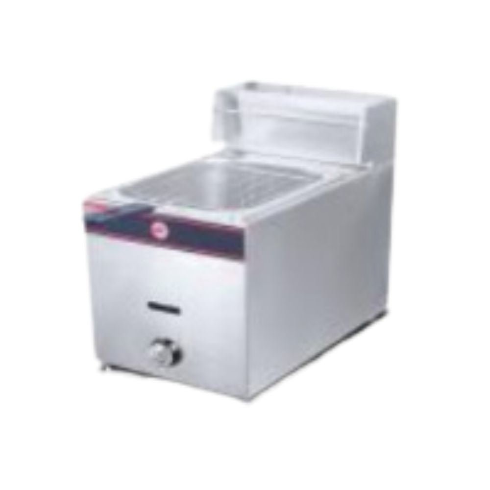 FREIDOR KEITER KREPPSLAND CHZ-6L | Freidor | 6 Litros | Gas | Acero Inoxidable | Cocina Industrial Restaurante Bar Restaurante Cocina Económica Freír Alimentos Freidoras Alitas Papas A la Francesa Salchipulpos Pollo Snacks