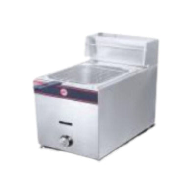 FREIDOR KEITER KREPPSLAND CHZ-6L | Freidor | 6 Litros | Gas | Acero Inoxidable | Cocina Industrial Restaurante Bar Restaurante Cocina Económica Freír Alimentos Freidoras Alitas Papas A la Francesa Salchipulpos Pollo Snacks