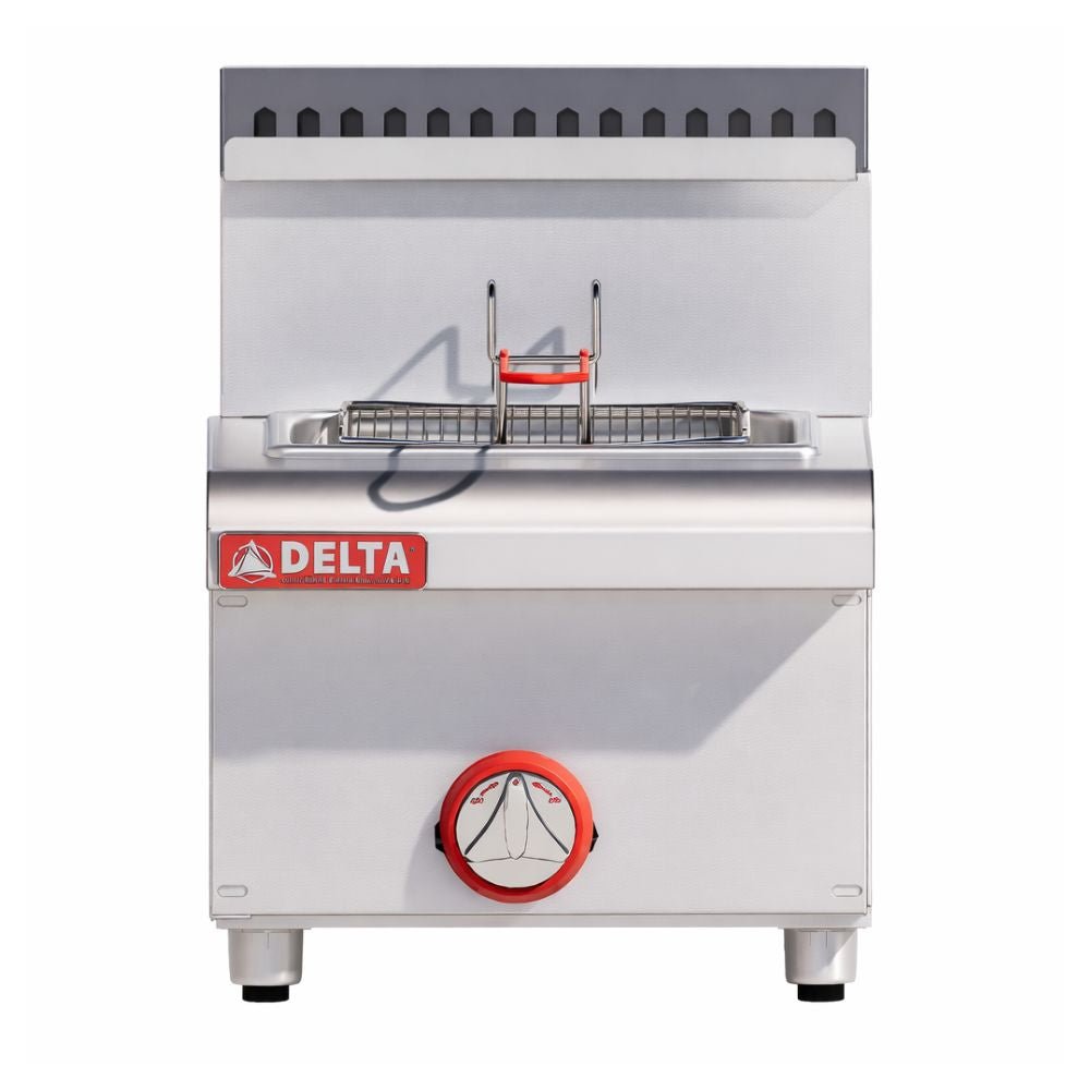 FREIDOR DELTA FM-4 | Freidor | 1 Tina | 4 Litros | Gas | Snacks Alitas Papas Freidora Gas Supersonic Calidad Preparacion Alimentos Negocio Local Cafeteria Snacks Alitas Pollo Frito Salchipulpos Papa Francesa Gajo Aros Cebolla Quemador Panel de control Patas Canastilla Tina Profesional Restaurante Hotel Gusgueria Cafeteria Uso Rudo Industrial Freir Fritura Perilla Ergonomica Cocina Coccion