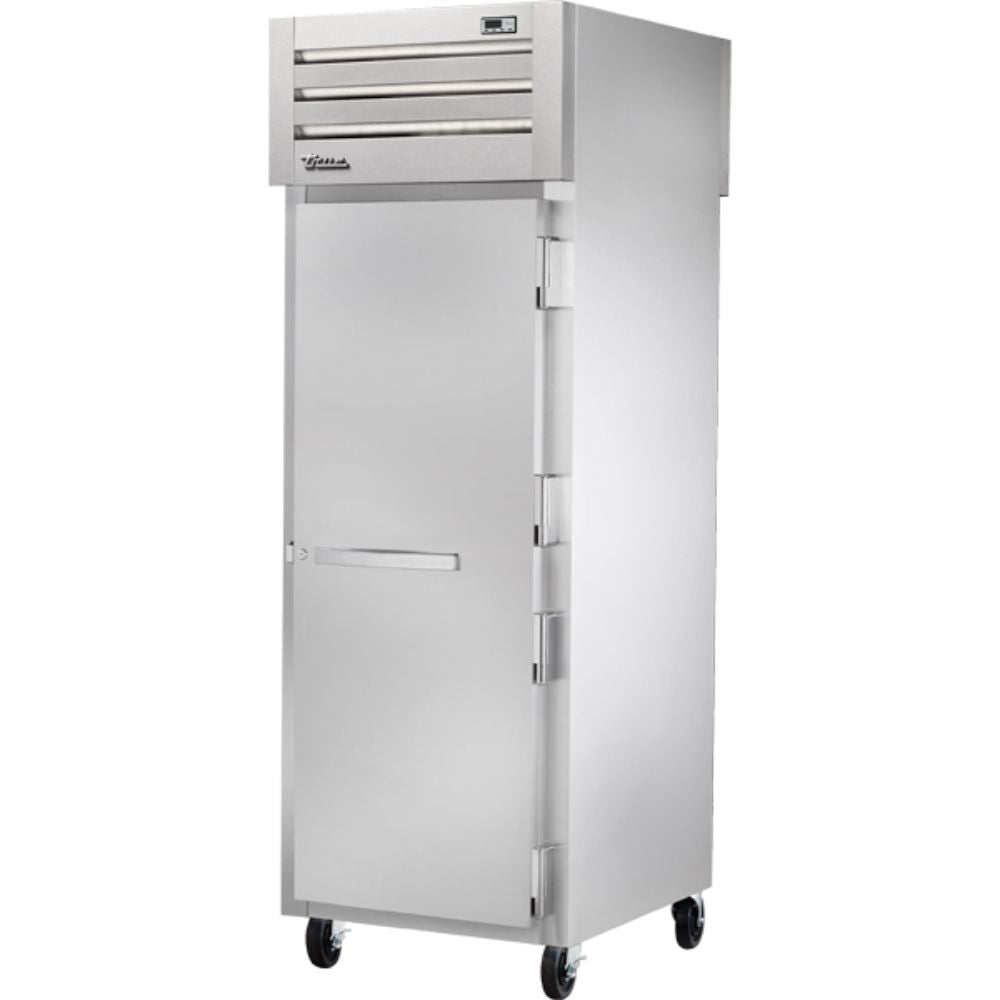 GABINETE CALIENTE TRUE STR1HPT-1S-1S | Gabinete con Calefacción Vertical | 1 Puerta Solida | Acero Inoxidable Aluminio | Restaurante Cocina Industrial Panaderia Pasteleria Restaurante Cocina Industrial Banquetes Pan Masa Hoteles Cafeterías Estadios Arenas Empresas de Servicio Alimentación Caliente Alimentos 