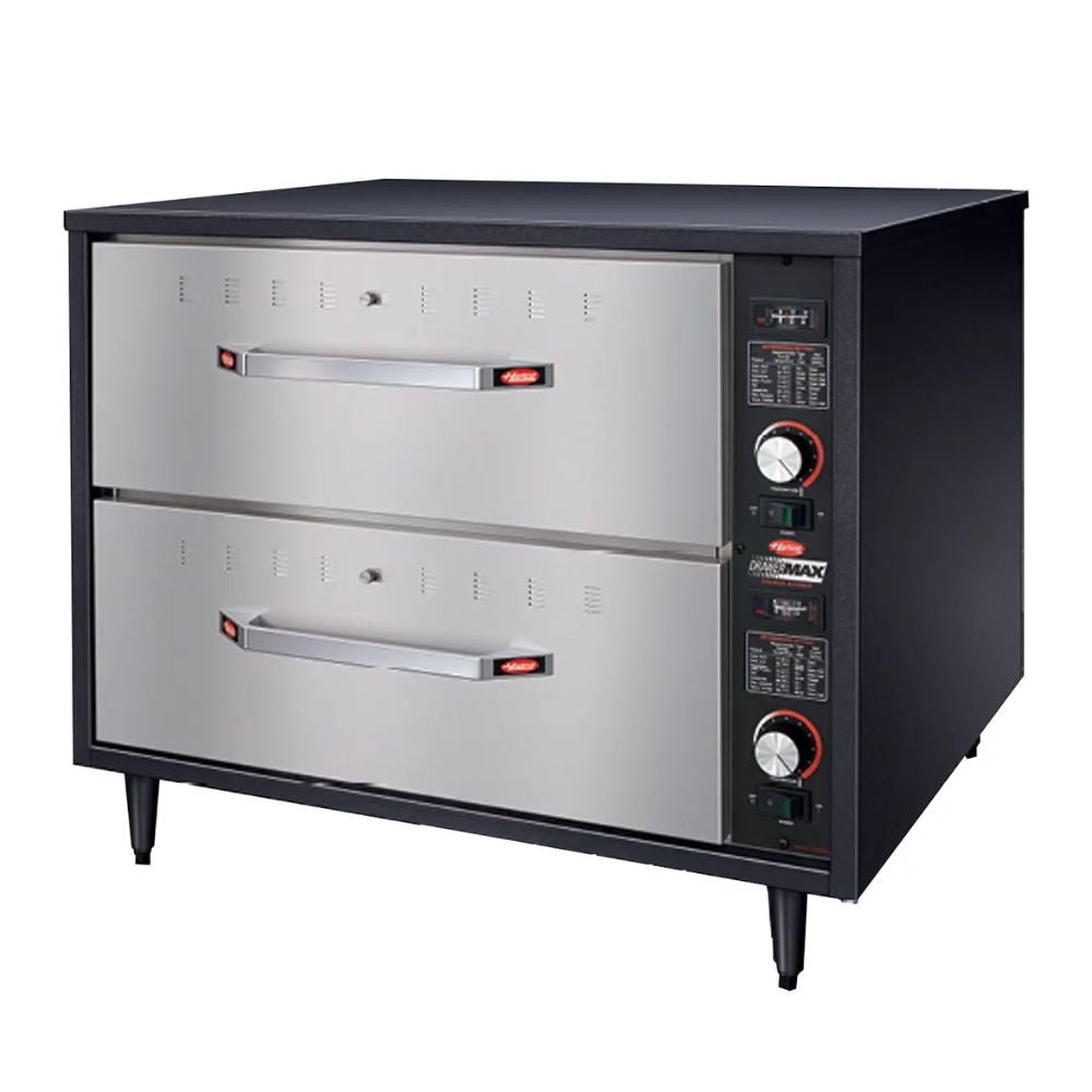 GAVETA HATCO HDM-2 | Gaveta Calentora | Acero Inoxidable | 2 Cajones | con Patas | Cocina Industrial Restaurante Cafeteria Comedor Industrial Banquete Calentador Alimento Platillo Buffet Evento Catering Hospital Hotel Panadería Horneado