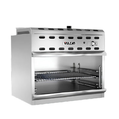 GRATINADOR VULCAN VICM24-2 | Gratinador de Queso a Gas | Acero Inoxidable | Restaurantes (especialmente con concepto moderno o casual) Cafeterías / coffee shops Restaurantes tipo brunch Panaderías / reposterías con área de consumo Bares con área lounge Rooftops Food halls (zonas comunes premium) Heladerías / postrerías Restaurantes boutique / fine casual.