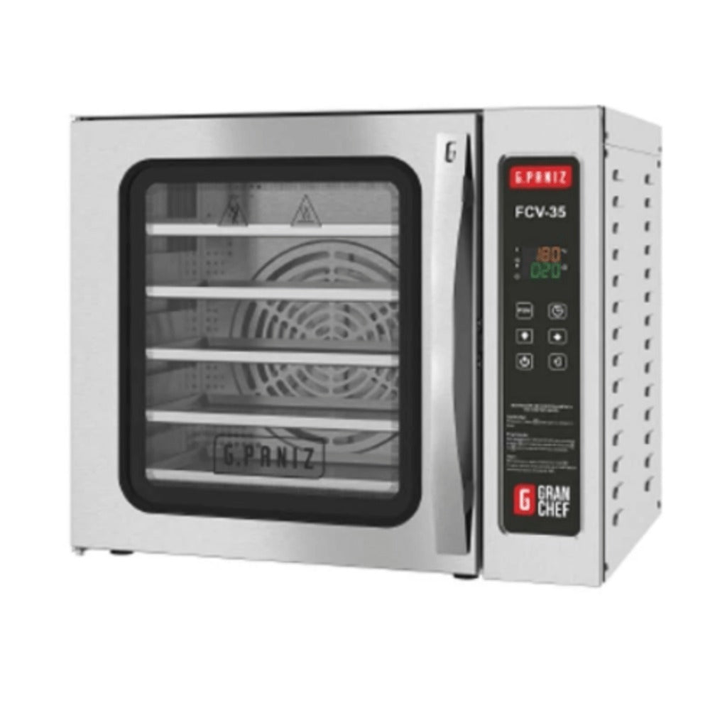 Horno G.paniz FCV35, horno convección, en acero inoxidable.