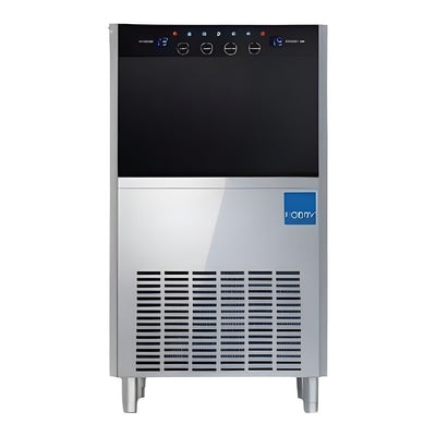 Fabrica de Hielo Migsa HB-100F, 100 kg, en acero inoxidable.