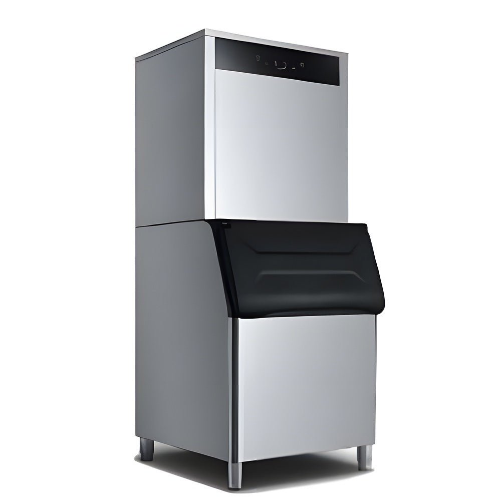 Fabrica de Hielo Migsa HB-230F, 230 kg, en acero inoxidable.
