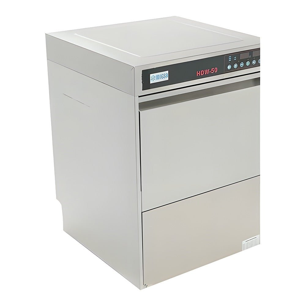 Lavavajillas Migsa HDW-50, 24 litros, en acero inoxidable.