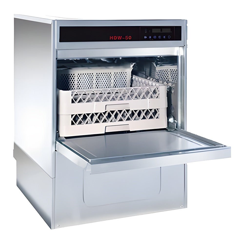 Lavavajillas Migsa HDW-50, 24 litros, en acero inoxidable.