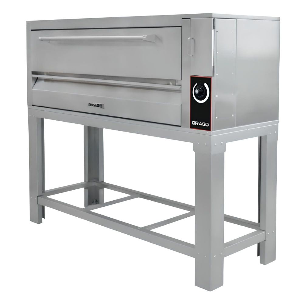 HORNO DRAGO HP-3 | Horno Pizzero | Gas | Acero Inoxidable | Restaurante Pizzería Cocina Industrial Horno Pizza Piedra Refractaria Quemadores Flauta Pizzería Restaurante Panadería Hotel Cocina Industrial Hotel Cocción 