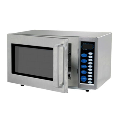 HORNO MICROONDAS SAN-SON SMC1000 | Horno Microondas | 3 Niveles | Acero Inoxidable | Cocina Industrial Cafetería Restaurante Horno Microondas Restaurante Panadería Pan Cocina Comedores Industriales Charolas Alimentos